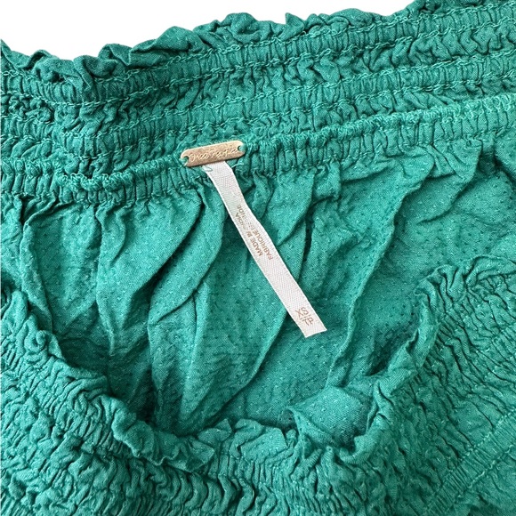 Free People Bell Sleeve Off The Shoulder Blouse - Picture 3 of 3